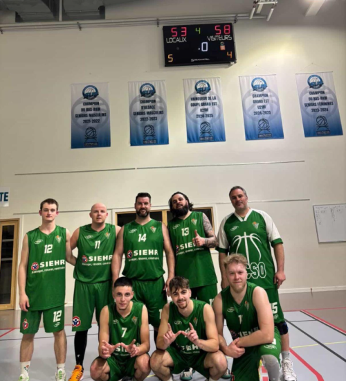 MATCH 13-3-26 SU SCHILTIGHEIM - VICTOIRE 53-58